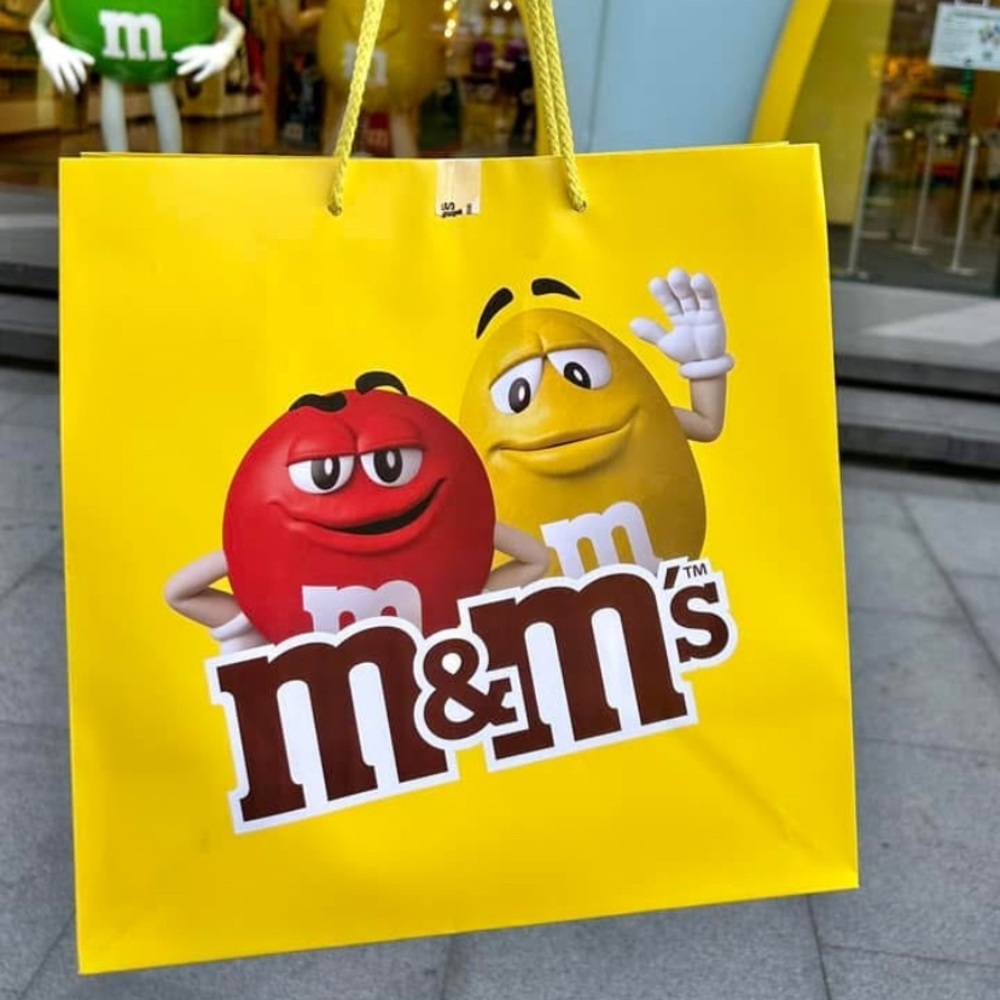 M&M'S Store Reusable Shopping Gift Bags